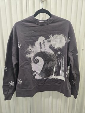 Disney Women's Nightmare Before Christmas Crewneck Sweatshirt